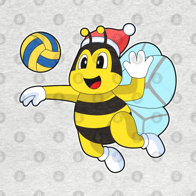 Bee Christmas Volleyball by Markus Schnabel